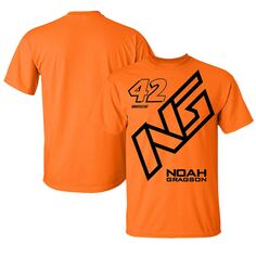 Футболка с коротким рукавом E2 Apparel Noah Gragson, оранжевый