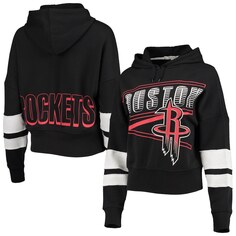 Пуловер с капюшоном Junk Food Houston Rockets, черный