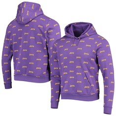 Пуловер с капюшоном The Wild Collective Los Angeles Lakers, фиолетовый