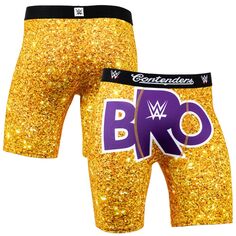 Боксеры WWE Authentic Matt Riddle, золотой