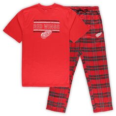 Пижамный комплект Profile Detroit Red Wings, красный