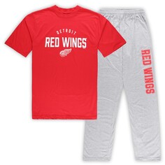Пижамный комплект Profile Detroit Red Wings, серый