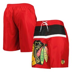 Пляжные шорты Starter Chicago Blackhawks, красный