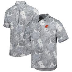 Рубашка Tommy Bahama Cleveland Browns, серый