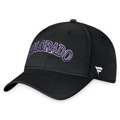 Бейсболка Fanatics Branded Colorado Rockies, черный