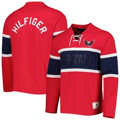 Футболка с длинным рукавом Tommy Hilfiger Washington Capitals, красный