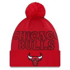 Шапка New Era Chicago Bulls, красный