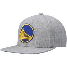 Бейсболка Mitchell &amp; Ness Golden State Warriors, серый