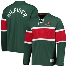 Футболка с длинным рукавом Tommy Hilfiger Minnesota Wild, зеленый