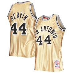 Джерси Mitchell &amp; Ness San Antonio Spurs, золотой