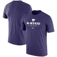 Футболка с коротким рукавом Nike Kansas State Wildcats, фиолетовый
