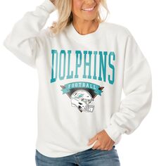 Толстовка Gameday Couture Miami Dolphins, белый