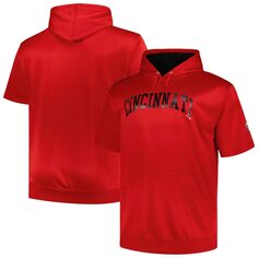 Пуловер с капюшоном Profile Cincinnati Reds, красный