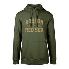 Пуловер с капюшоном Levelwear Boston Red Sox, зеленый