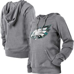 Пуловер с капюшоном New Era Philadelphia Eagles, серый
