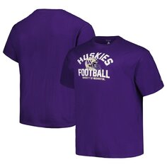 Футболка с коротким рукавом Champion Washington Huskies, фиолетовый