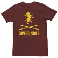 Мужская футболка с логотипом Гарри Поттера и Гриффиндора Licensed Character