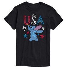 Мужская футболка Disney&apos;s Lilo and Stitch с рисунком мелка США США