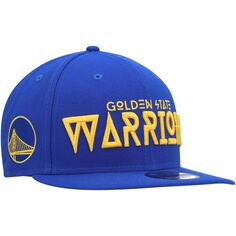 Мужская кепка New Era Royal Golden State Warriors Rocker 9FIFTY Snapback