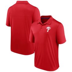 Мужская красная футболка-поло Fanatics Philadelphia Phillies