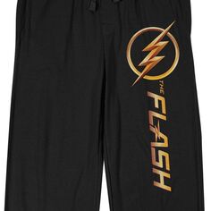 Мужские брюки для сна с золотым логотипом DC Comics Licensed Character