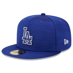 Мужская приталенная кепка New Era Royal Los Angeles Dodgers 2023 Clubhouse 59FIFTY