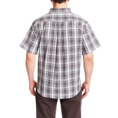 Мужская клетчатая рубашка на пуговицах Smith&apos;s Workwear