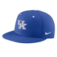 Мужская приталенная бейсболка Nike Royal Kentucky Wildcats Aero True Baseball Performance