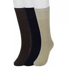 Мужские носки Sonoma Goods For Life, три пары носков в рубчик