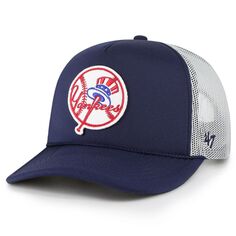 Мужская темно-синяя кепка Trucker Snapback с логотипом New York Yankees &apos;47