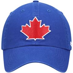 Мужская регулируемая кепка Royal Toronto Blue Jays &apos;47 Leaf Clean Up