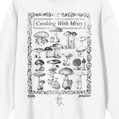 Мужская футболка с длинными рукавами и рисунком &quot;Cooking With Misty&quot; в желтой куртке Licensed Character