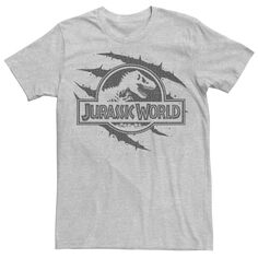 Мужская футболка с логотипом Jurassic World Fallen Kingdom Licensed Character