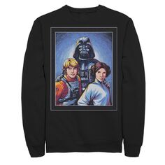 Мужской флисовый пуловер с рисунком «Семья Скайуокеров» в стиле «Звездные войны» Licensed Character