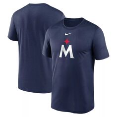 Мужская футболка с логотипом Nike Minnesota Twins New Legend