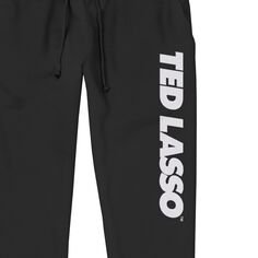 Мужские пижамные брюки с вертикальным логотипом Ted Lasso Licensed Character