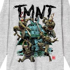 Мужская футболка с рисунком Nickelodeon Teenage Mutant Ninja Turtles TMNT Group