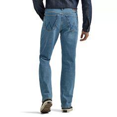 Мужские джинсы Wrangler обычного кроя повышенной комфортности
