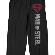 Мужские брюки для сна Superman Man Of Steel Licensed Character