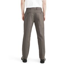Мужские брюки цвета хаки классического кроя Dockers Signature без железа