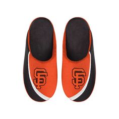 Мужские тапочки FOCO San Francisco Giants с цветным краем и большим логотипом