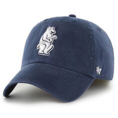 Мужская приталенная шляпа темно-синего цвета &apos;47 Chicago Cubs Cooperstown Collection Franchise