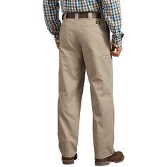 Мужские рабочие брюки Dickies стандартного кроя с активным поясом