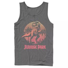 Мужская майка Jurassic Park T-Rex Gradient Sunset