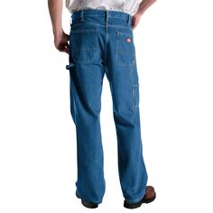 Мужские джинсы Dickies свободного кроя из денима Carpenter