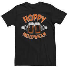 Мужская пивная кружка Hoppy на Хэллоуин, футболка со скелетом Licensed Character