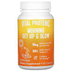 Vital Proteins, Morning Get Up &amp; Glow, 60 капсул