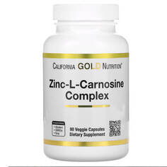 Комплекс цинк-L-карнозин California Gold Nutrition, 90 капсул