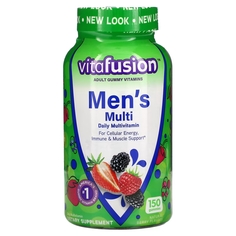 Комплексные Мультивитамины для Мужчин VitaFusion, ягодные вкусы, 150 жевательных таблеток