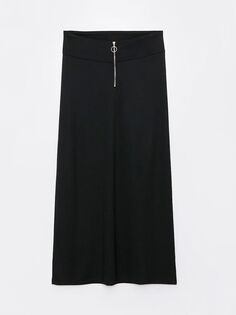 Женская юбка понте с молнией на талии LCW Grace